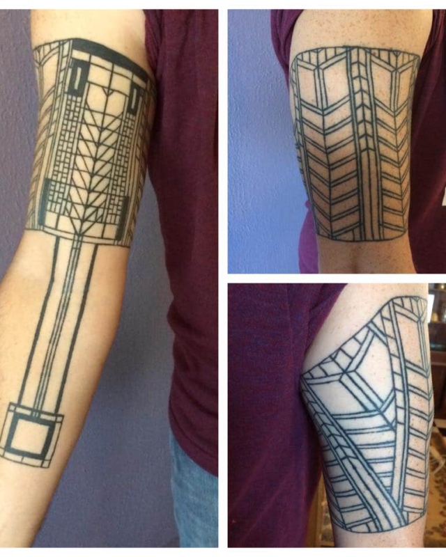 Frank Lloyd Wright-Inspired Tattoos - Frank Lloyd Wright Foundation