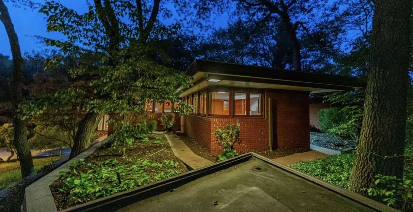 Frank Lloyd Wright Ogden Dunes Indiana Home For Sale Frank Lloyd