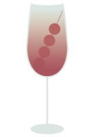 Illustration of George Geary's Catalina Spritz cocktail