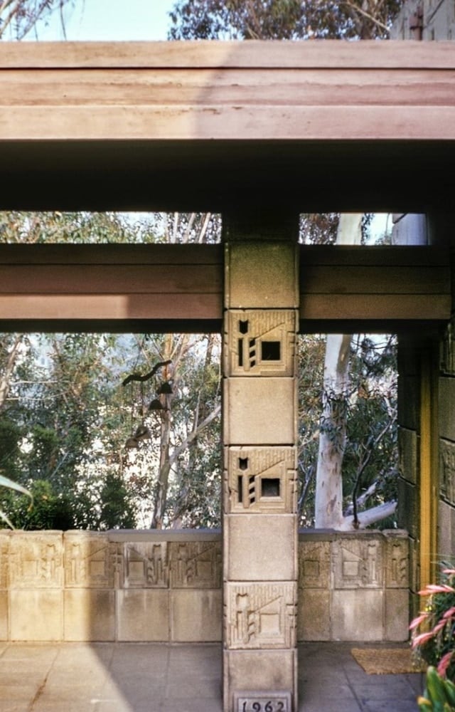 Frank Lloyd Wright's Samuel & Harriet Freeman House For Sale Frank