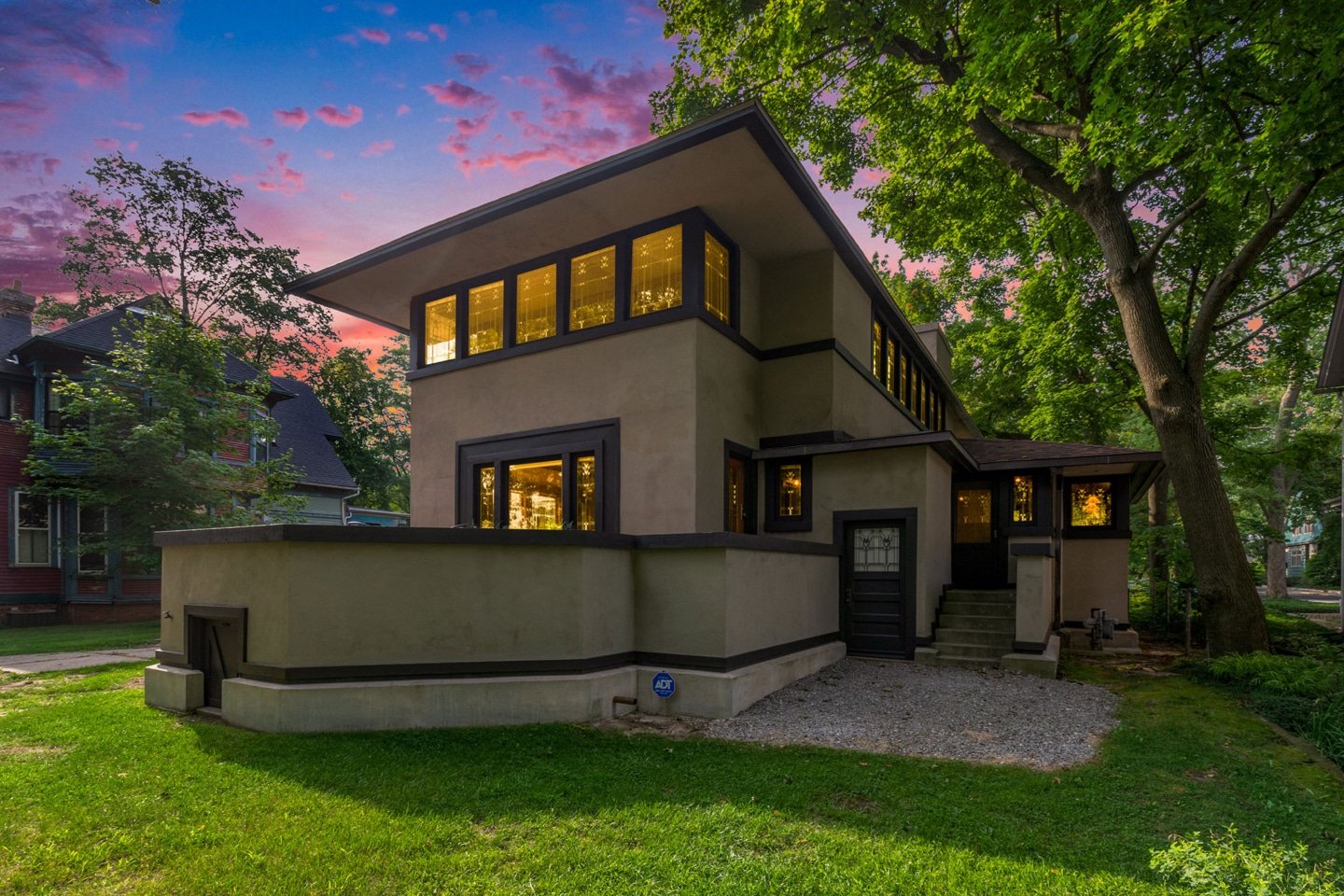 Frank Lloyd Wright's DeRhodes House for Sale in Indiana Frank Lloyd