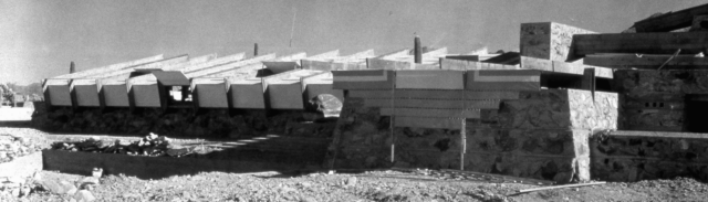 Drafting Room Taliesin West 1938