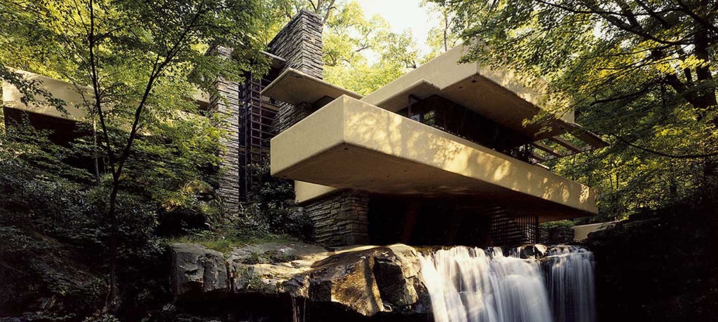 Photo of Fallingwater courtesy of the Western Pennsylvania Conservancy.