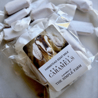 TSF Goat Milk Caramels in package