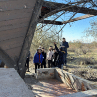shelter in the desert hike 2024 Taliesin West