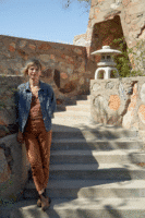 Artist Erika Lynne Hanson at Taliesin West