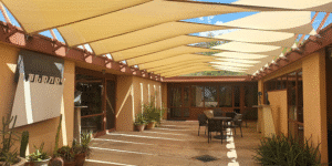 Entrance to the WWP at Taliesin West