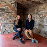 Jennifer Gray and Rebecca Barron