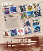 “Celebrate The Century: 1900s souvenir sheet,” on February 3, 1998, in Washington, DC which featured Wright’s Robie House in Chicago