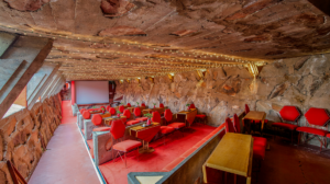 cabaret theater interior at Taliesin West