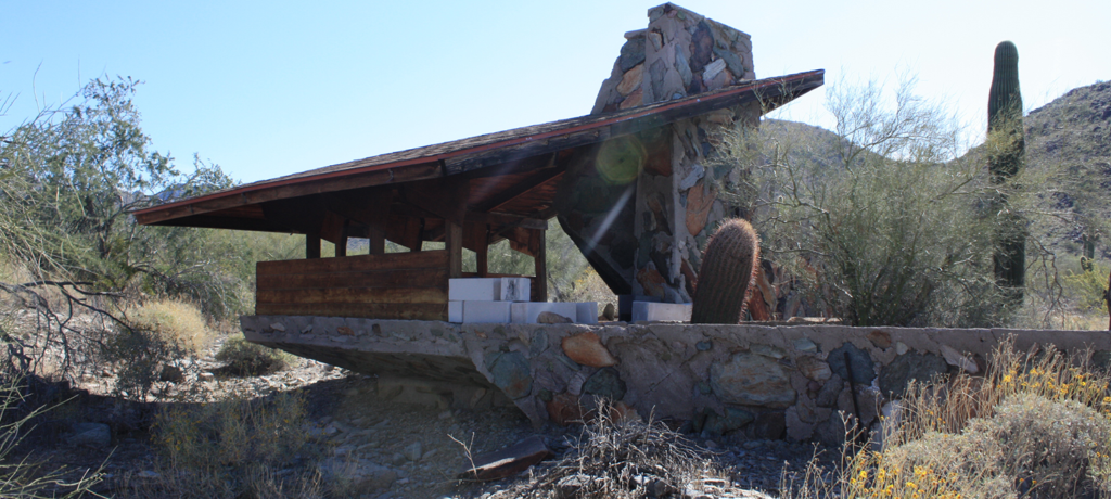 former apprentice shelter at Taliesin West