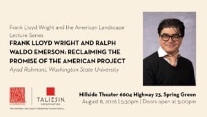 Aug 8, 2026 Americal 250 lecture
