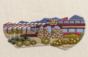 embroidery sampl