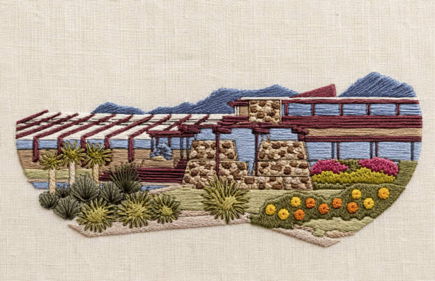 embroidery sampl