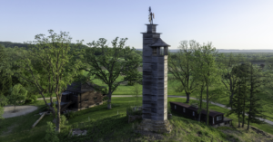 Romeo and Juliet Windmill at Taliesin in Spring Green, WI