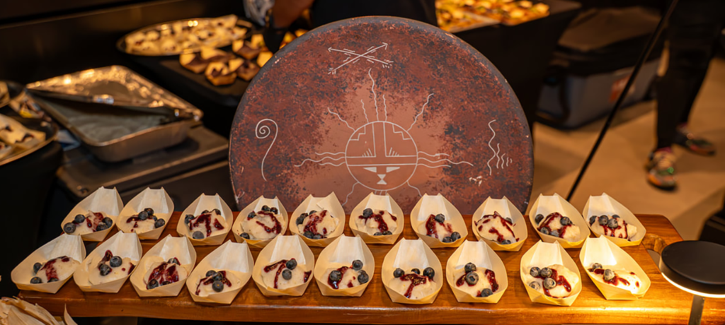 Arizona Indigenous Culinary Experience food on display