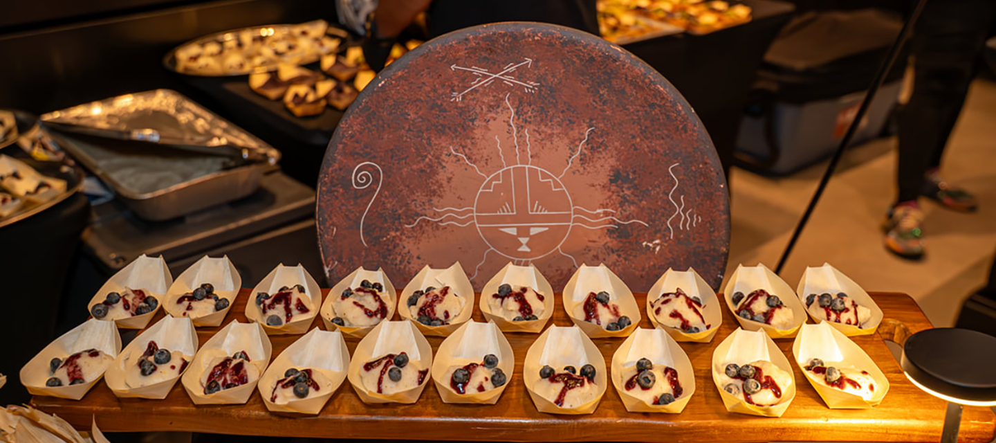Arizona Indigenous Culinary Experience food on display