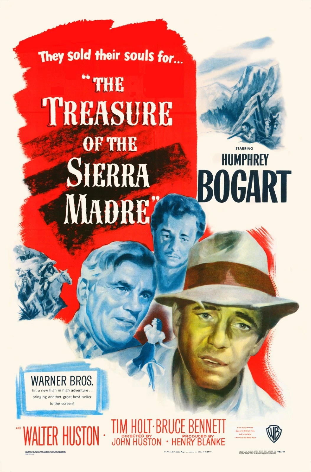 Treasure of the Sierra Madre movie poster