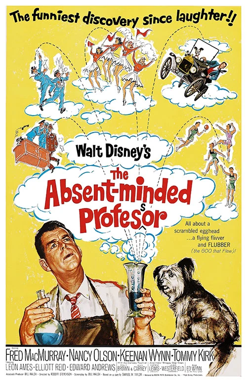 absent minded professor movie poster