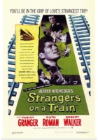 Strangers on a Train movie poster