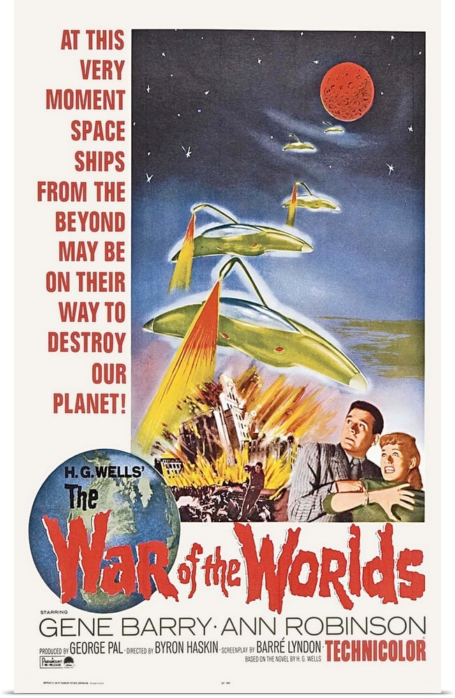 war of the worlds movie poster